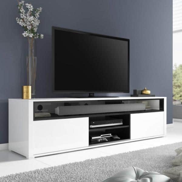 Minimalist TV Stand with Plywood TV Cabinet