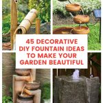 Decorative DIY Fountain Ideas to Make Your Garden Beautiful