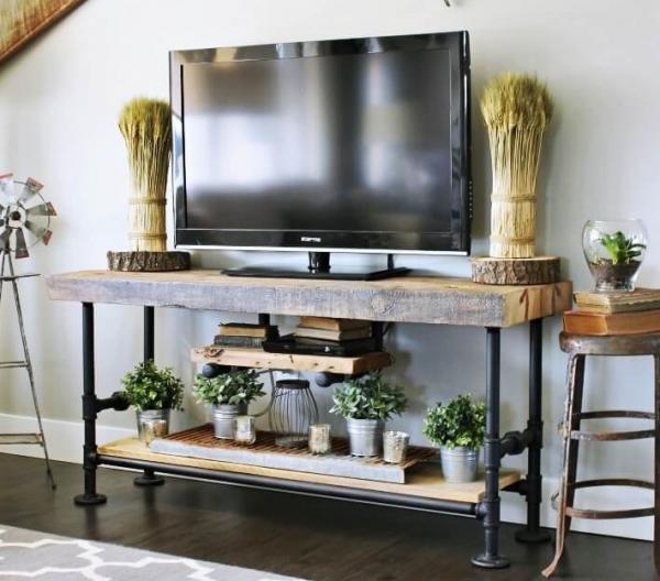 50 Incredible Diy Tv Stand Ideas For, How To Decorate Your Tv Stand