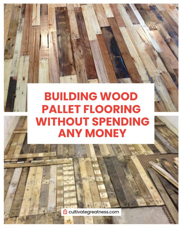 Building Wood Pallet Flooring Without, Pallet Hardwood Floors