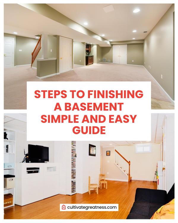 Steps to Finishing a Basement Simple and Easy Guide